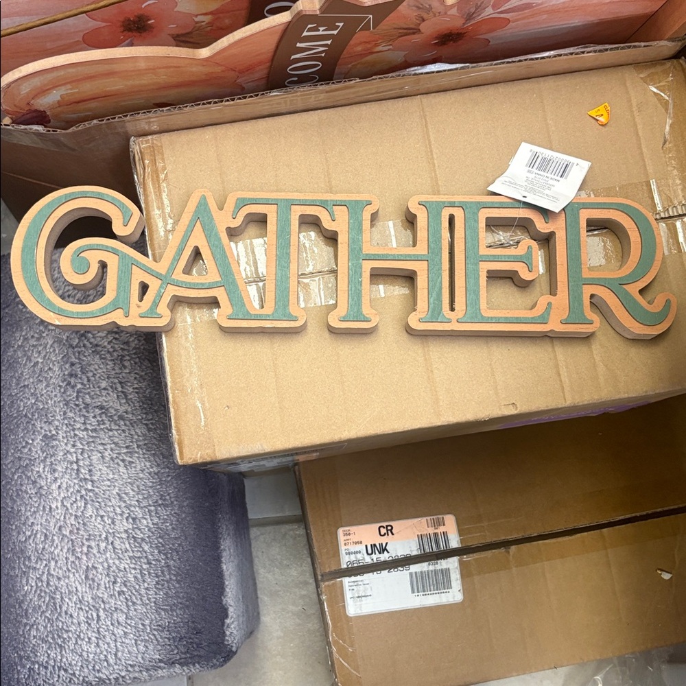 5/$10 Gather sign